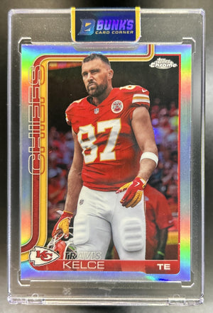 Travis Kelce 2025 Topps Chrome #150 Image Variation SP Chiefs