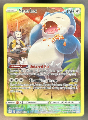 Snorlax Sword & Shield Lost Origin #TG10/TG30 Trainer Gallery