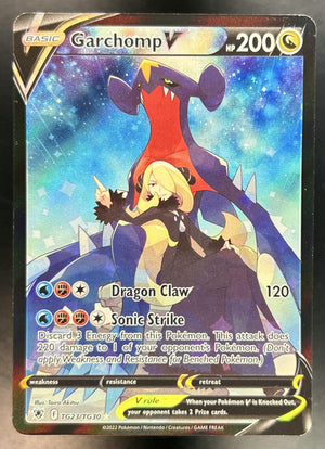 Garchomp V Sword & Shield Astral Radiance #TG23/TG30 Trainer Gallery
