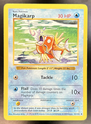 Magikarp Shadowless #35/102 Set LP