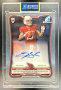 Carson Beck 2026 Bowman #BCRA-CB Chrome Rookie Auto RC Cardinals