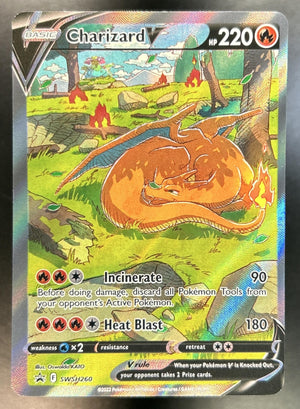 Charizard V Sword & Shield Black Star Promos #SWSH260 2022