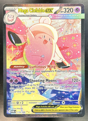 Mega Clefable ex Perfect Order #119/088 Special Illustration Rare