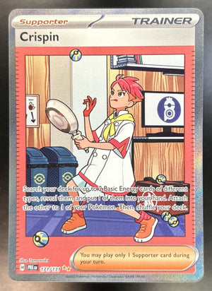 Crispin Prismatic Evolutions #171/131 Special Illustration Rare