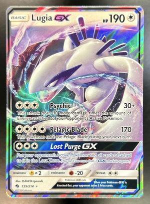 Lugia Sun & Moon Lost Thunder #159/214 Holo