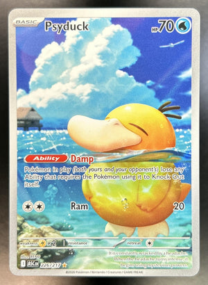 Psyduck Ascended Heroes #226/217 Illustration Rare