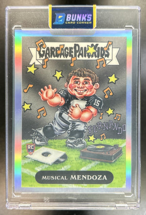 Fernando Mendoza 2026 Bowman #NFLG-FM Garbage Pail Kid NFL RC SSP Raiders