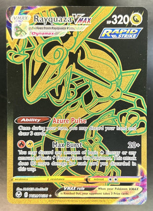 Rayquaza VM Sword & Shield Silver Tempest #TG29/TG30 Trainer Gallery