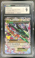 M Rayquaza XY Roaring Skies #76/108 Holo CGC 9