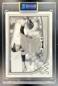 Sandy Alcantara 2018 Topps Big League #190 Black and White 33/50 RC Marlins