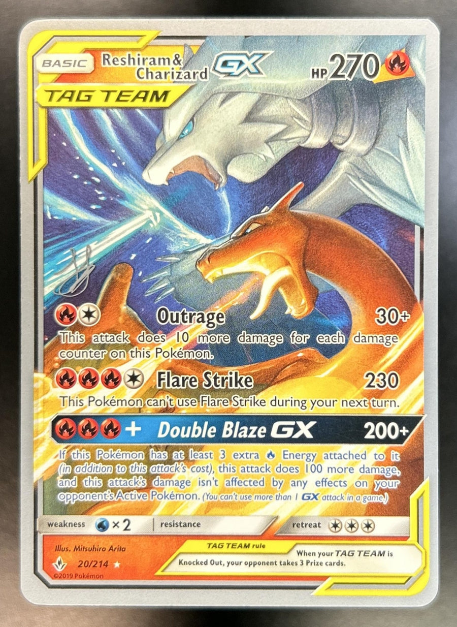 Reshiram & Charizard Tag Team  front image
