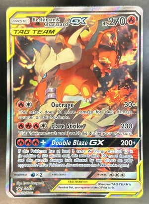 Reshiram & Charizard Tag Team SM Black Star Promos #SM201 HP