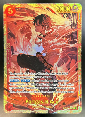 Portgas.D.Ace The Time of Battle #OP16-118 Alternate Art SP