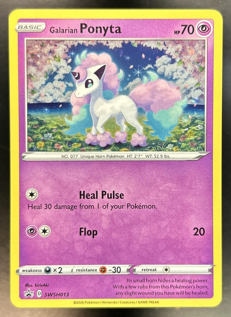 Galarian Ponyta front image