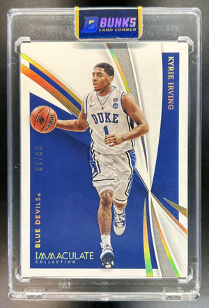 Kyrie Irving 2021-22 Panini Illusions #15 Mystique Gold 6/10 Nets