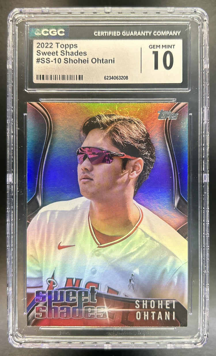 Shohei Ohtani 2022 Topps #SS-10 Sweet Shades Angels CGC 10