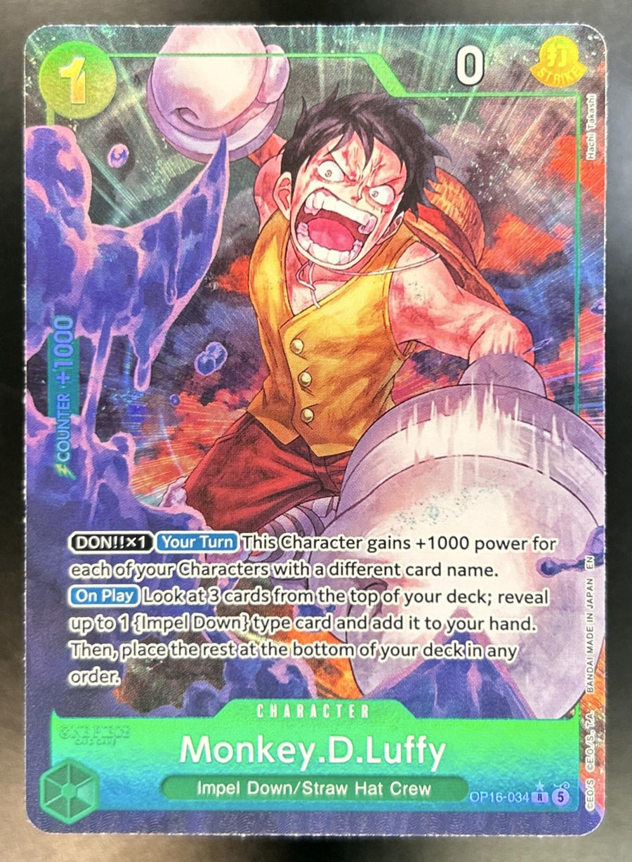 Monkey D. Luffy front image