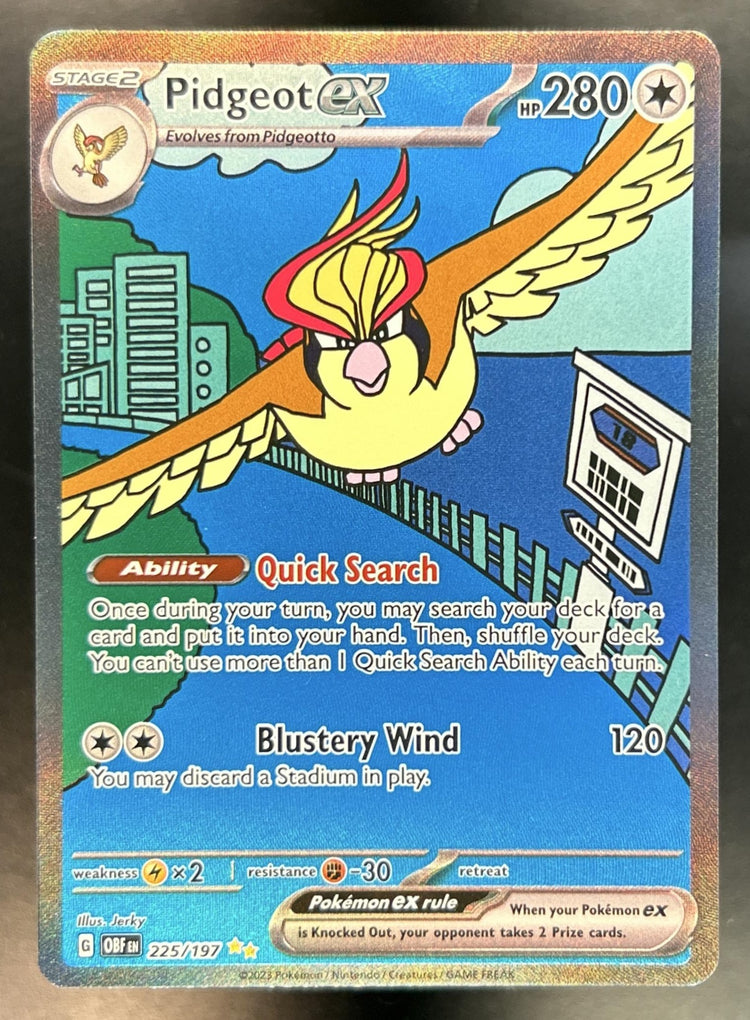 Pidgeot ex front image