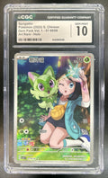 Sprigatito Gem Pack Vol.1 #0109/09 Pokeball Holo CGC 10
