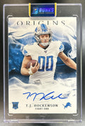 T.J. Hockenson 2019 Panini Origins #RA-TJ Rookie Auto RC Lions