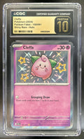 Cleffa Paldean Fates #150/091 CGC Pristine 10
