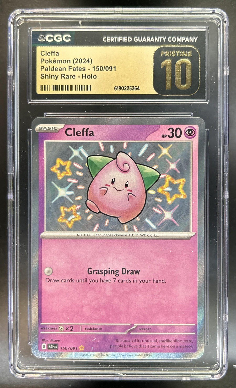 Cleffa front image