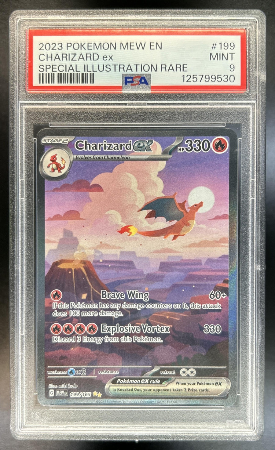 Charizard ex front image