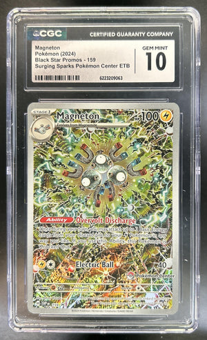 Magneton SV Black Star Promos #159 2024 CGC 10