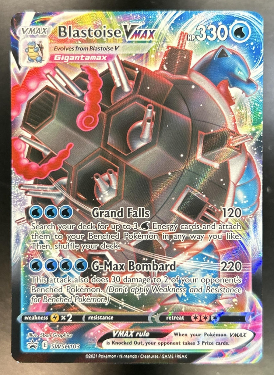 Blastoise VMAX front image