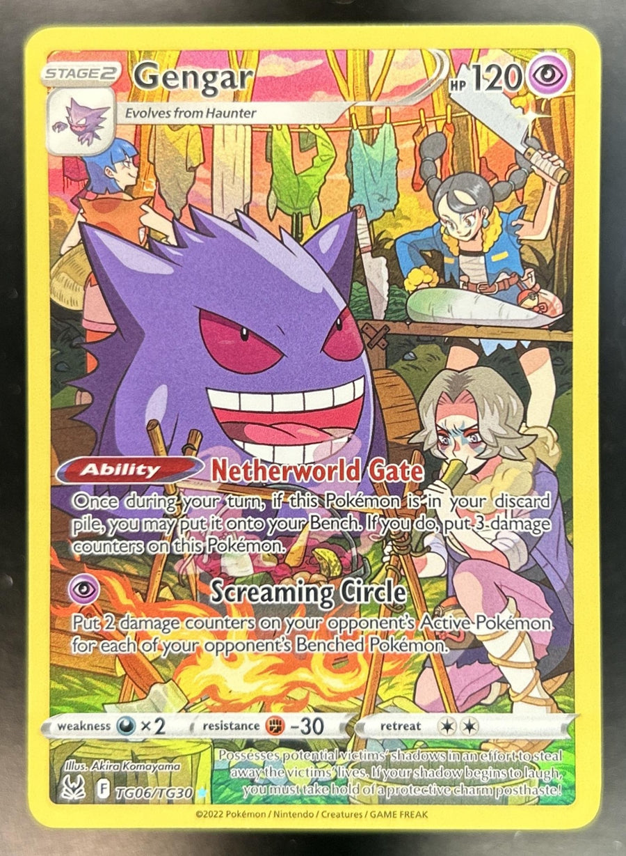 Gengar Sword & Shield Lost Origin #TG06/TG30 Trainer Gallery