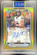 Ryan Browne 2026 Bowman #BCPA-RB Chrome Auto Gold Refractor 46/50 1st Prospect Boilermakers