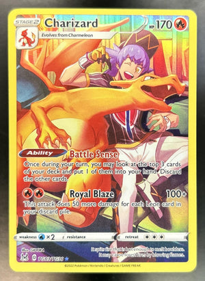 Charizard Sword & Shield Lost Origin #TG03/TG30 Trainer Gallery