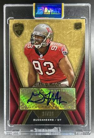 Gerald McCoy 2010 Topps Supreme #SAR-GM Rookie Auto RC Buccaneers