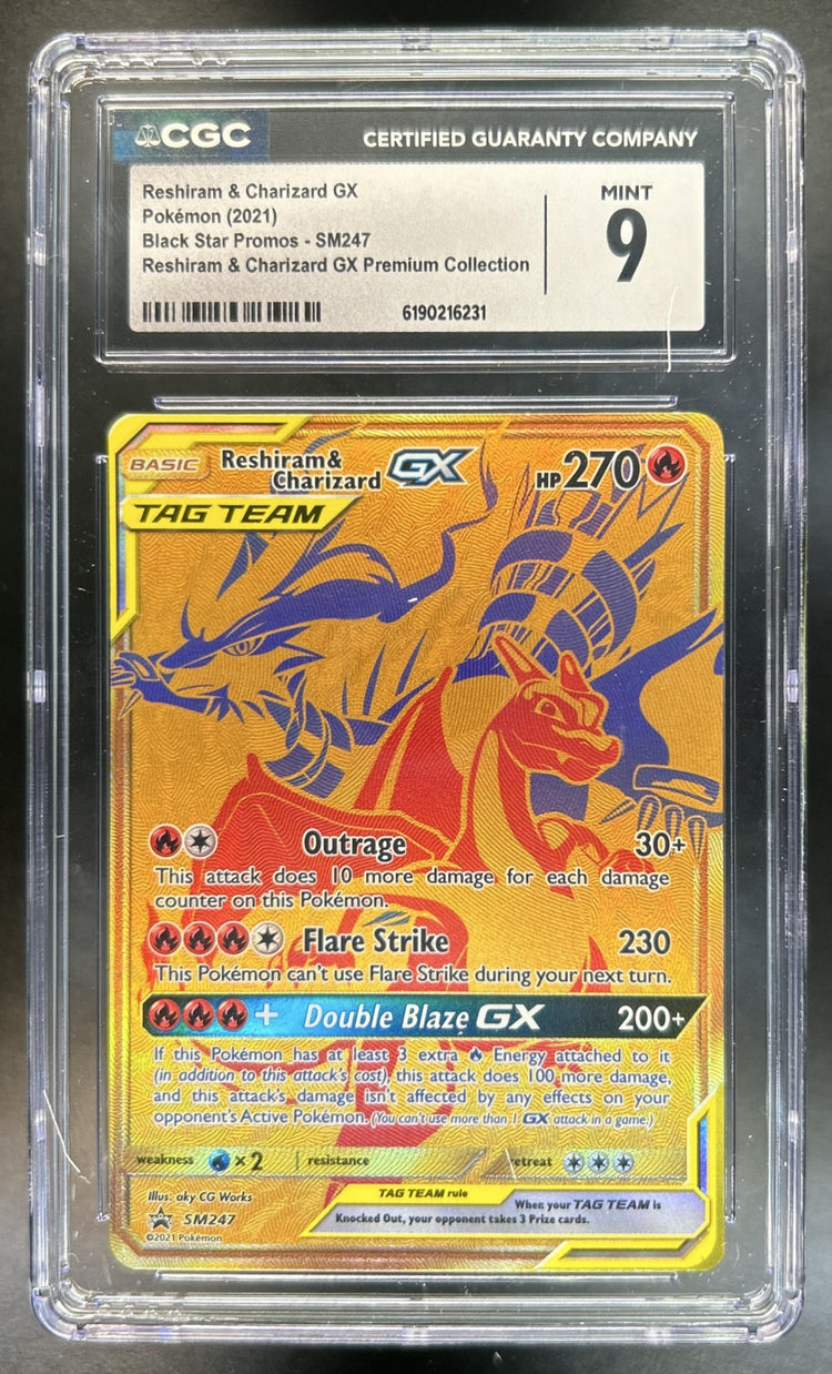 Reshiram & Charizard Tag Team  front image