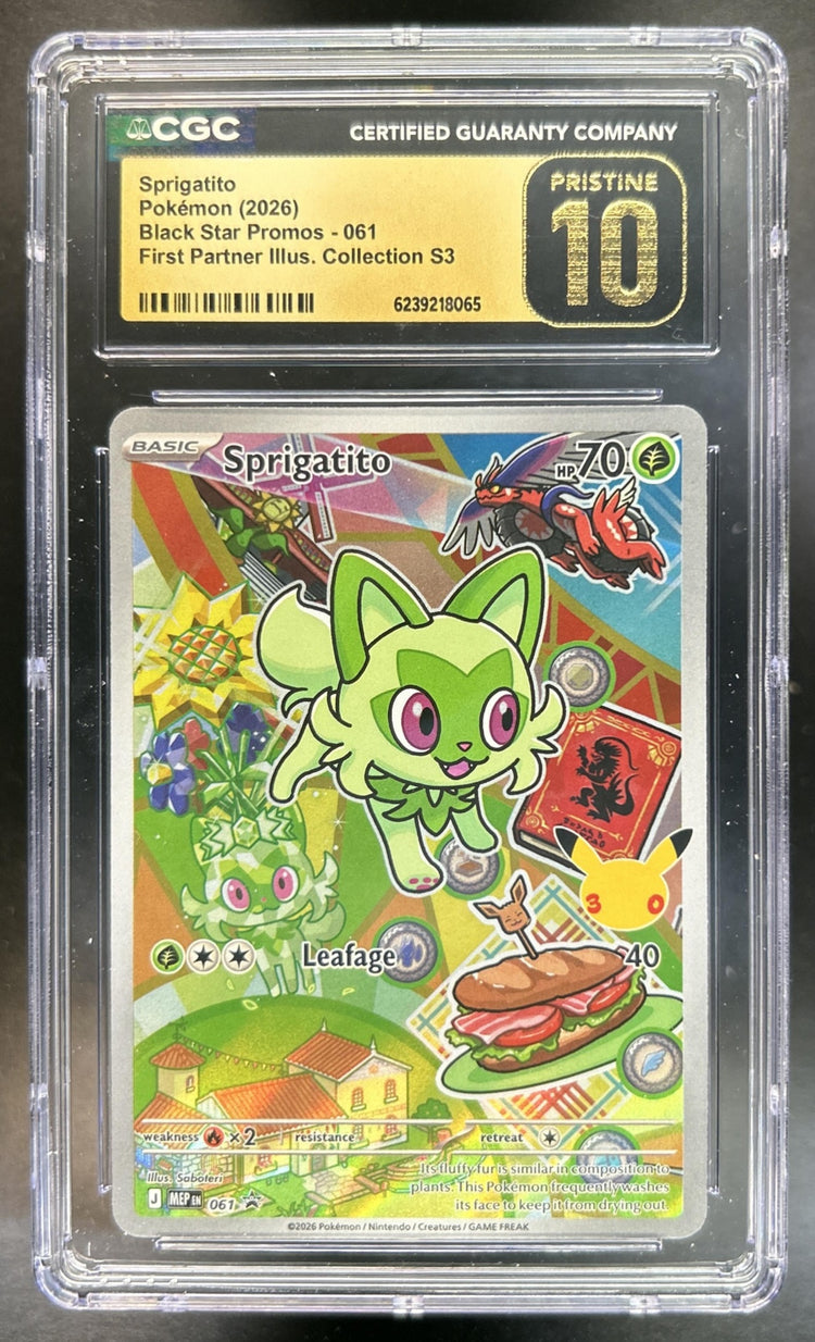 Sprigatito front image