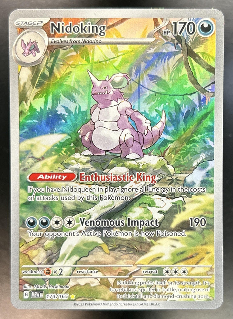 Nidoking SV 151 #174/165 Illustration Rare