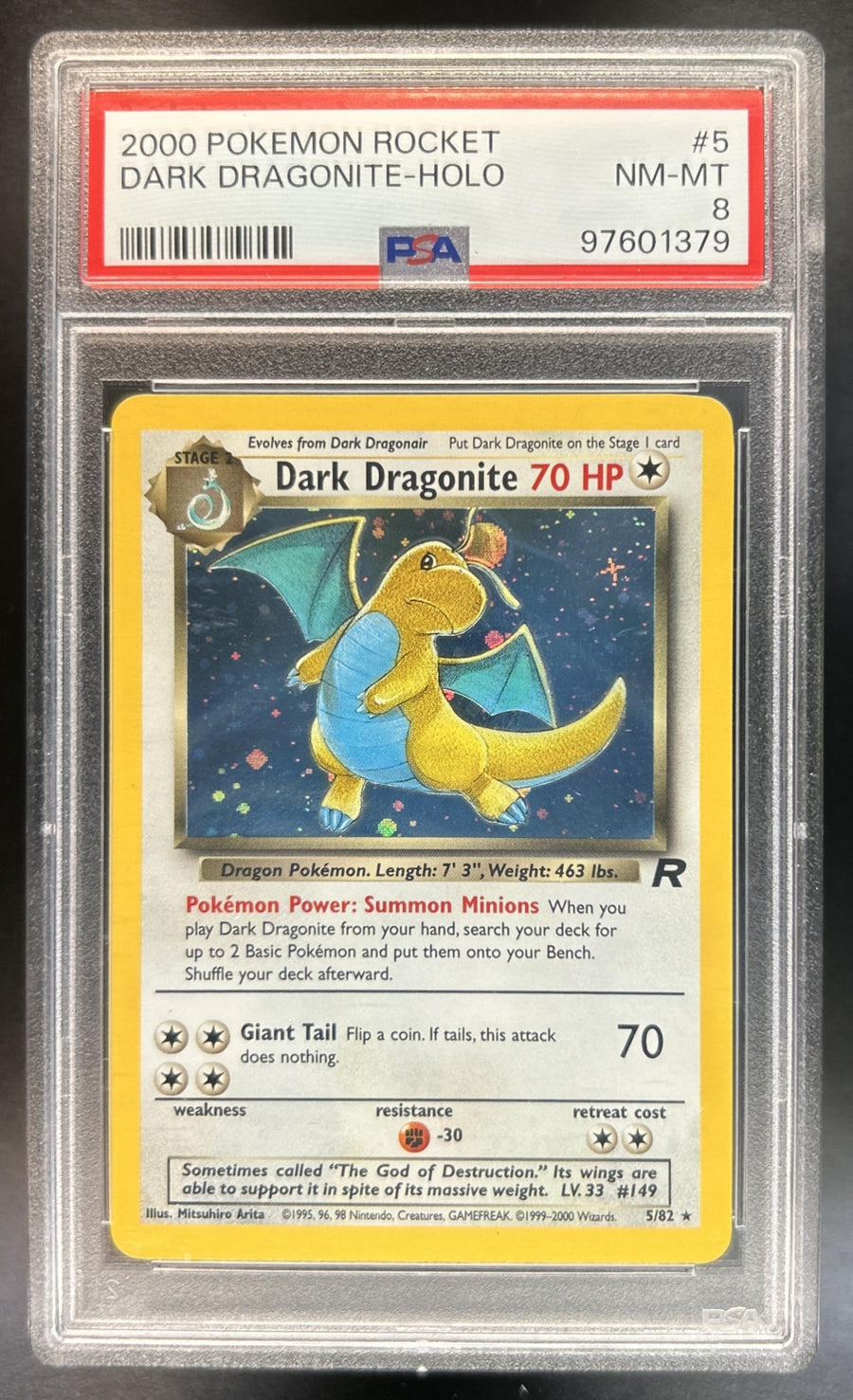 Dark Dragonite front image