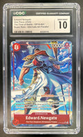 Edward.Newgate The Time of Battle #OP16-003 Super Rare CGC 10