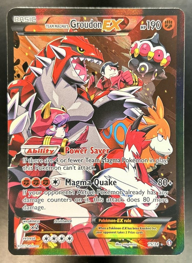 Team Magma's Groudon front image