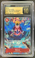 Marco The Time of Battle #OP16-014 Alternate Art SP CGC Pristine 10