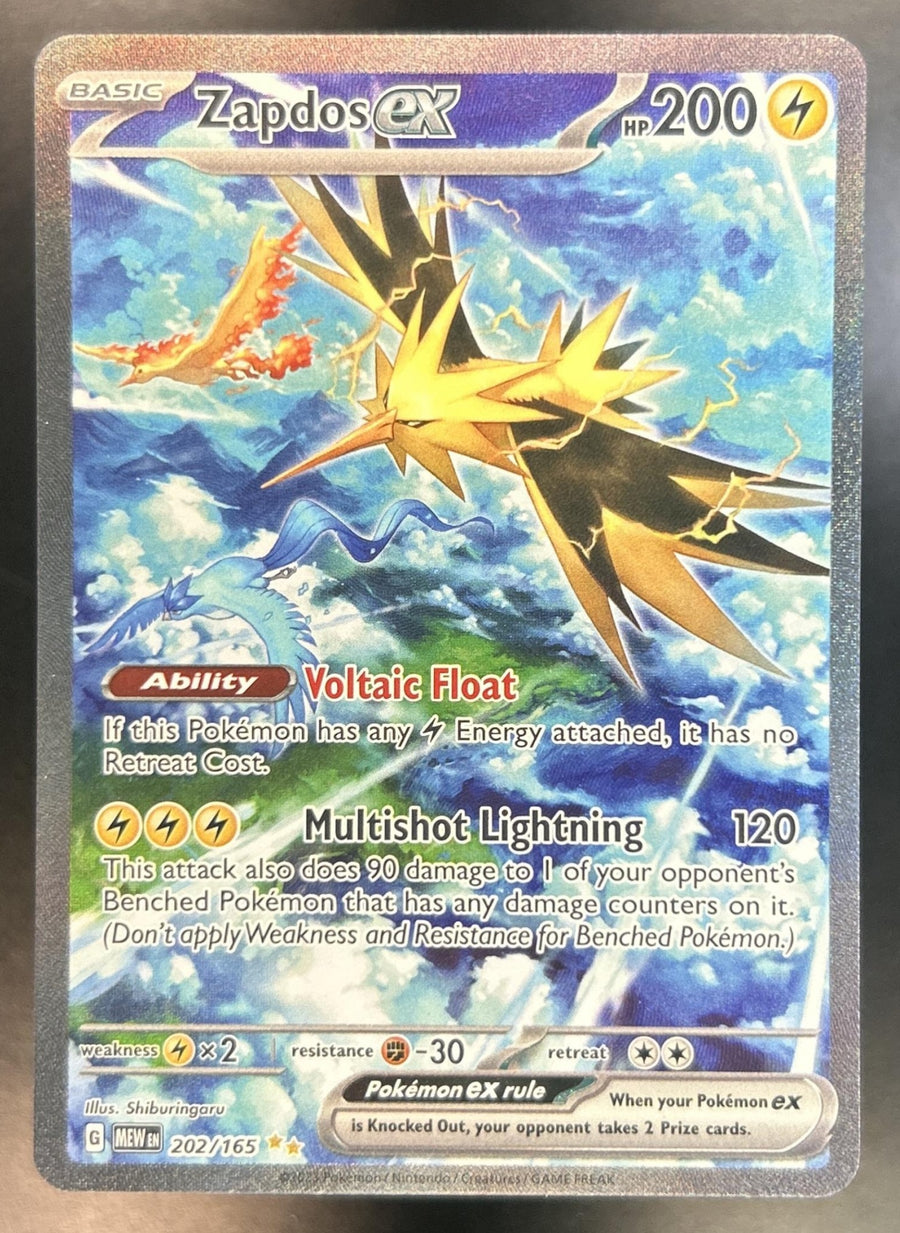 Zapdos ex front image