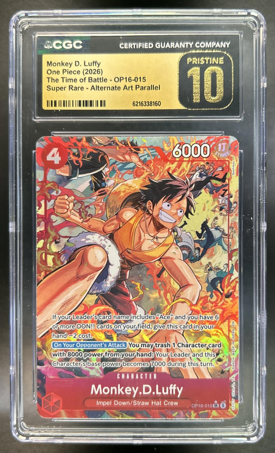 Monkey D. Luffy front image