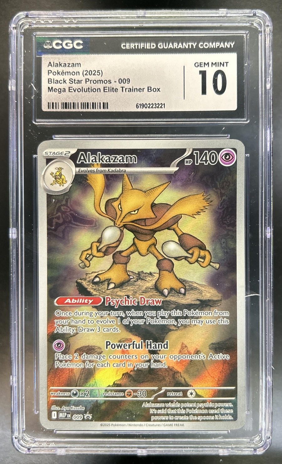 Alakazam front image