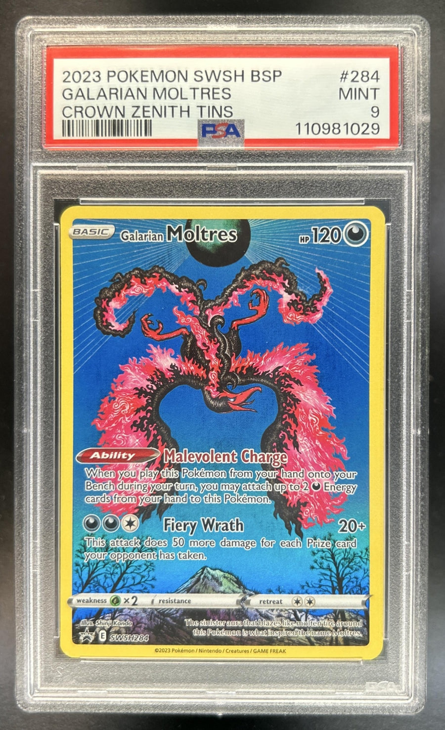 Galarian Moltres front image