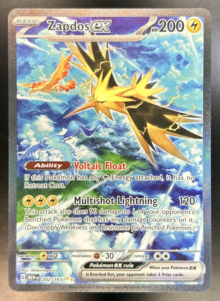 Zapdos ex front image