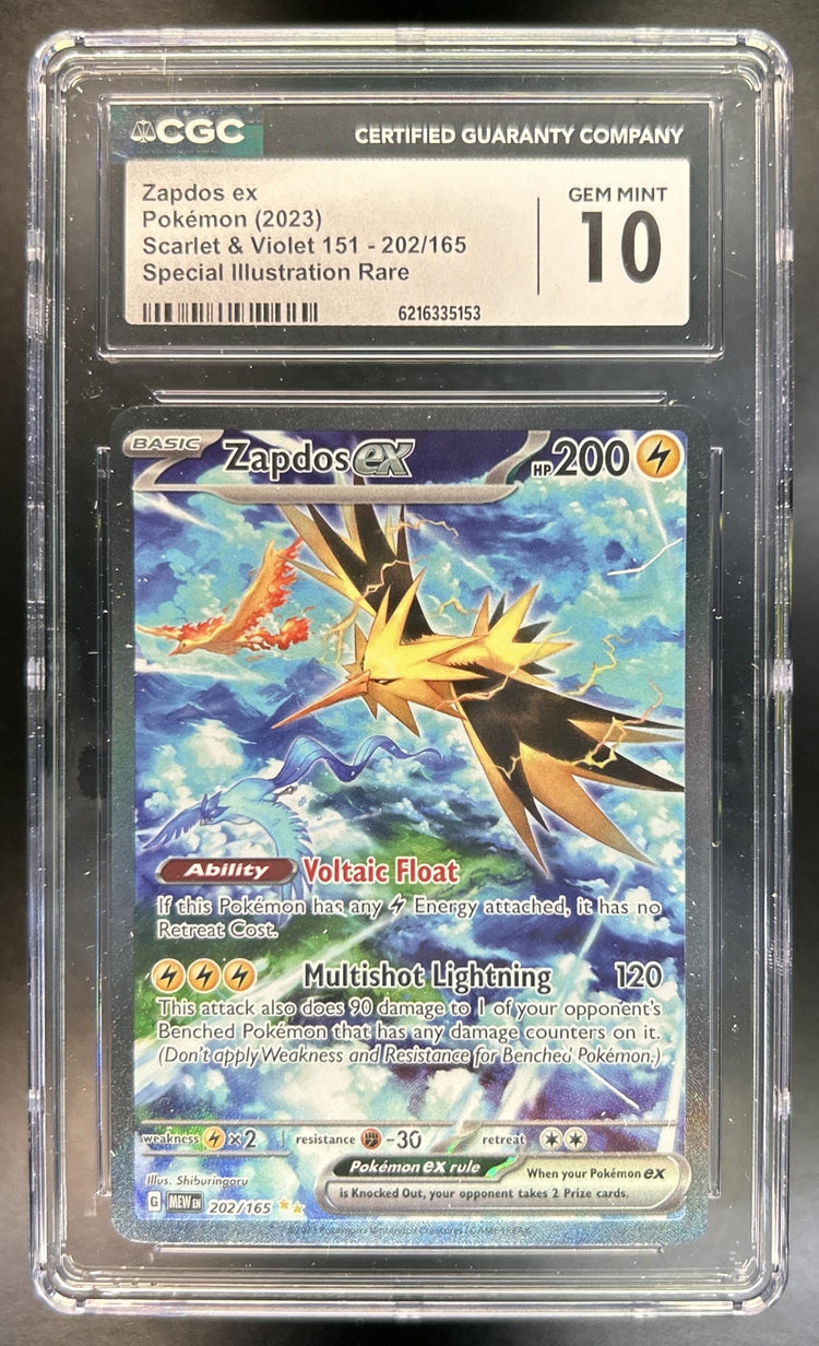 Zapdos ex front image