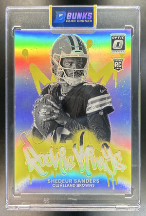 Shedeur Sanders 2025 Panini Donruss Optic #20 Rookie Kings RC Browns