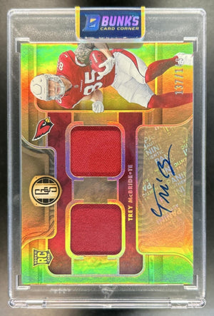 Trey McBride 2022 Panini Gold Standard #263 137/149 MEM Auto RC Cardinals