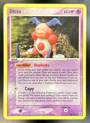 Ditto EX Delta Species #38/113