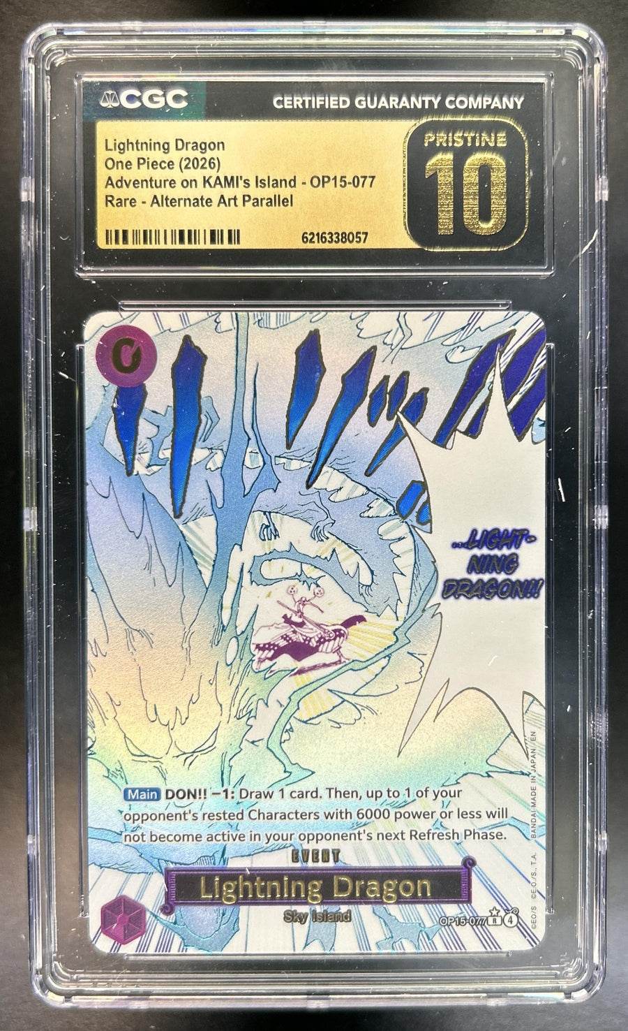 Lightning Dragon front image